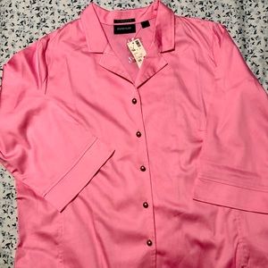 Brand new woman plus size three quarter sleeve shirt.